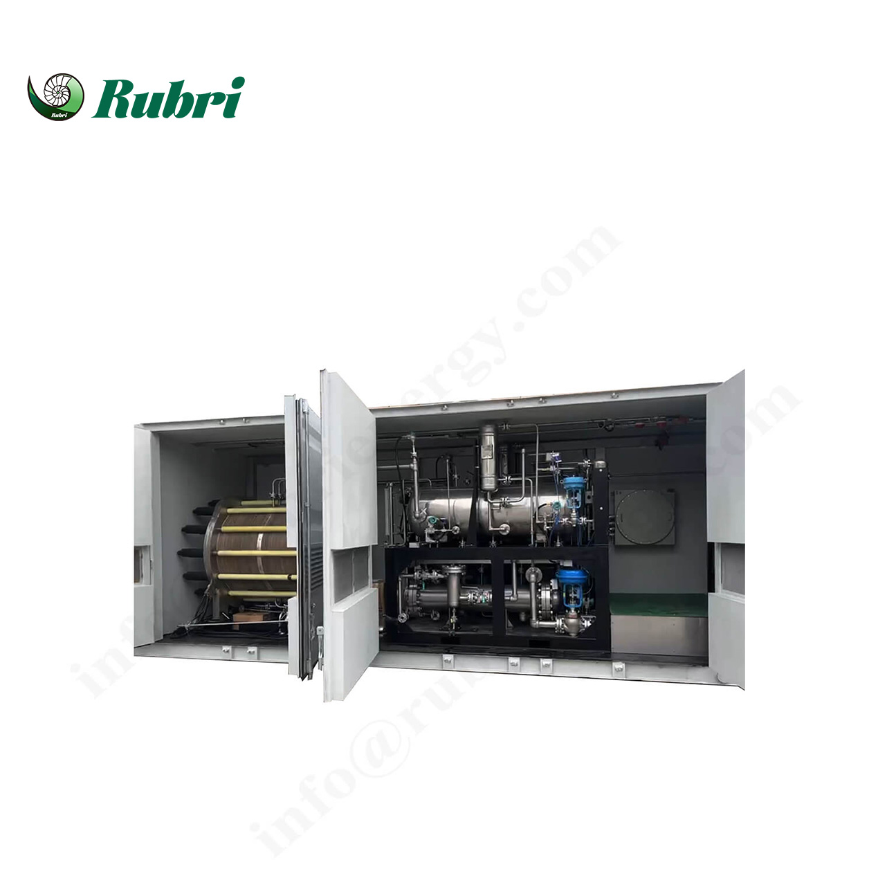 Echipament de electroliză alcalină industrială cu hidrogen gazos de 1000 Nm³/h 5000 KW