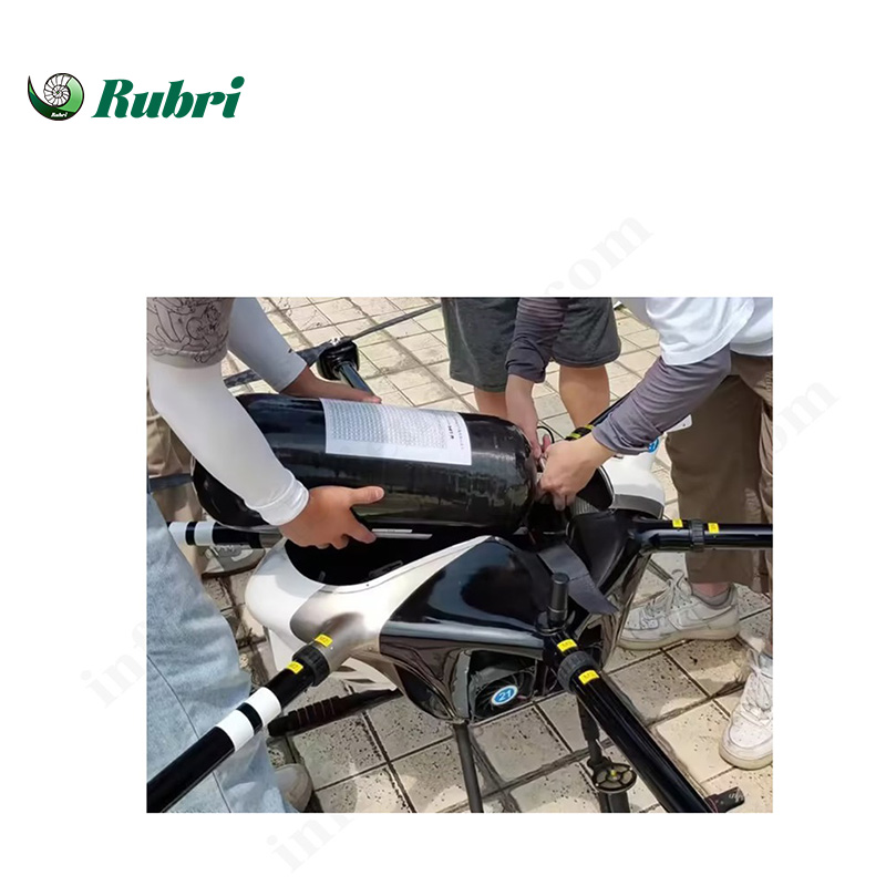 Rezervor de hidrogen de 9 litri și 350 bar pentru drone cu hidrogen