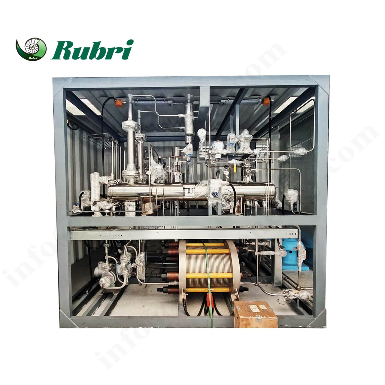 Electroliză cu stivă de apă pentru electroliză pe bază de hidrogen ALK de 5 Nm³/h și 25 KW