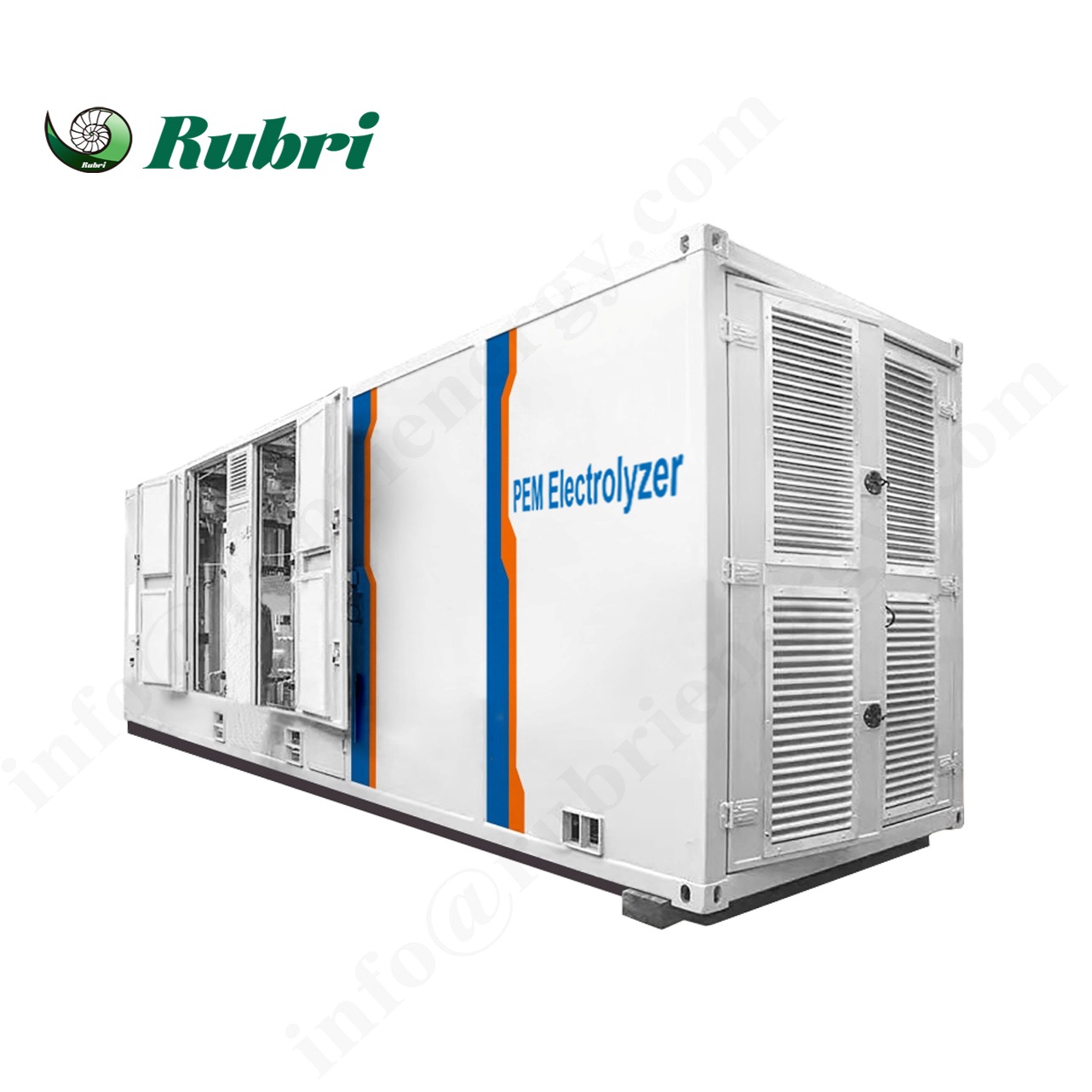 Sistem de electroliză PEM cu energie curată, hidrogen verde, 200Nm3/h și 1000KW