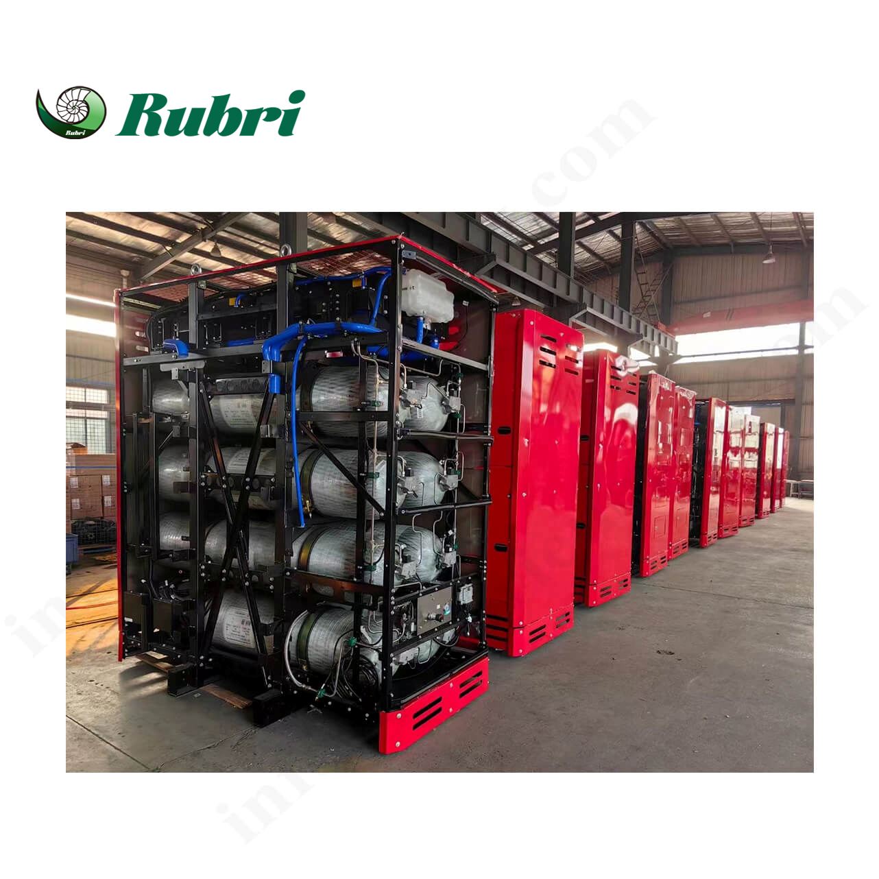 Butelie de stocare a hidrogenului tip IV de 390L și 350bar pentru automobile