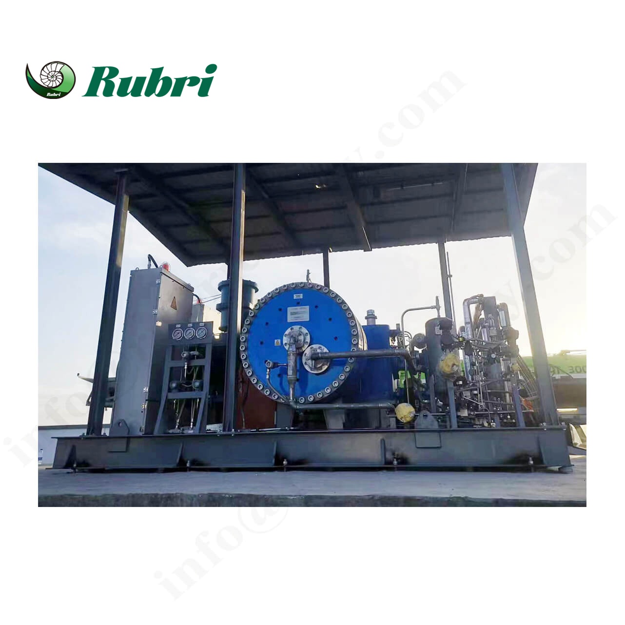 Compresor de hidrogen 1000Nm3/h cu debit mediu