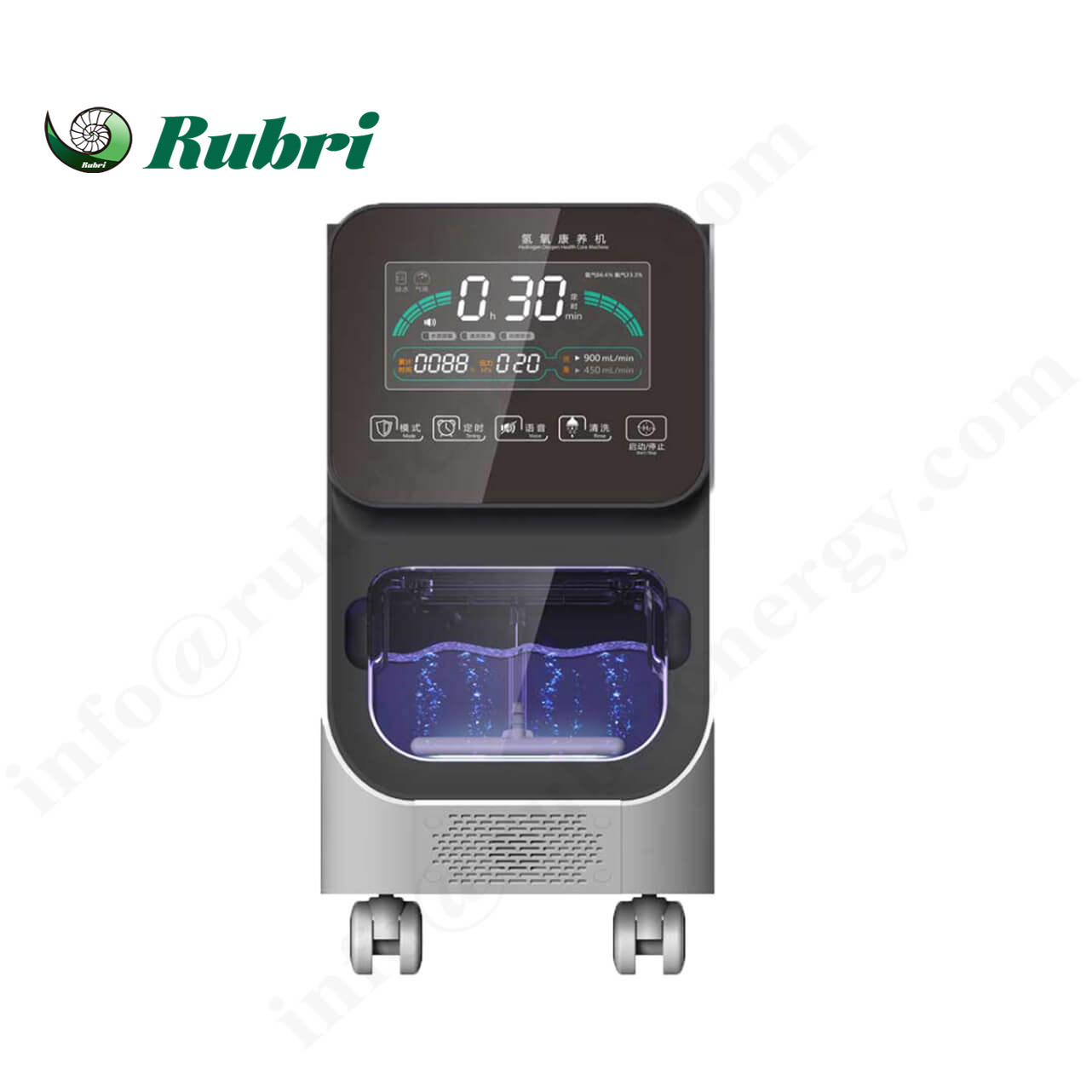 Aparat portabil de inhalare cu hidrogen 99,99% PEM