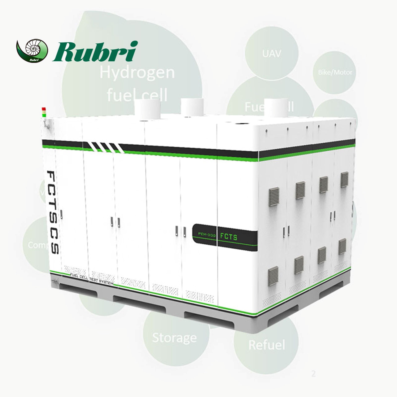 Banc de testare pentru celule de combustie cu hidrogen de 150 kW