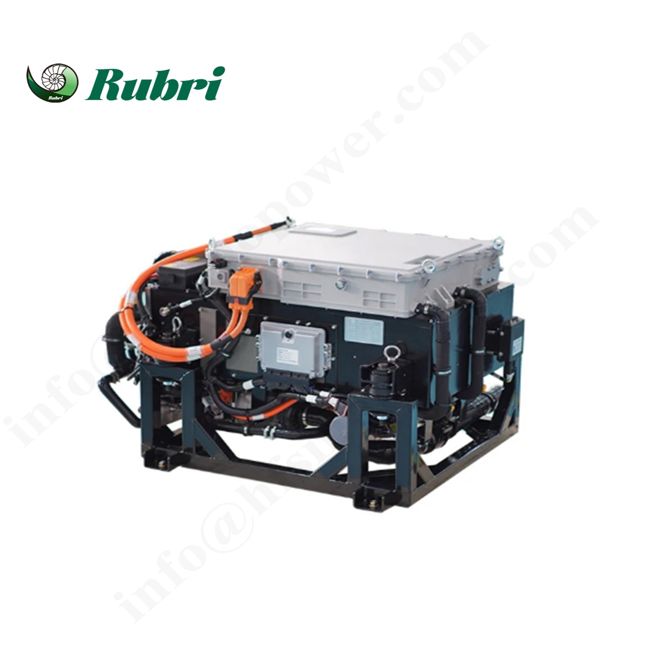 Generator de energie cu hidrogen, răcit cu apă, cu pilă de combustie PEM de 110 kW