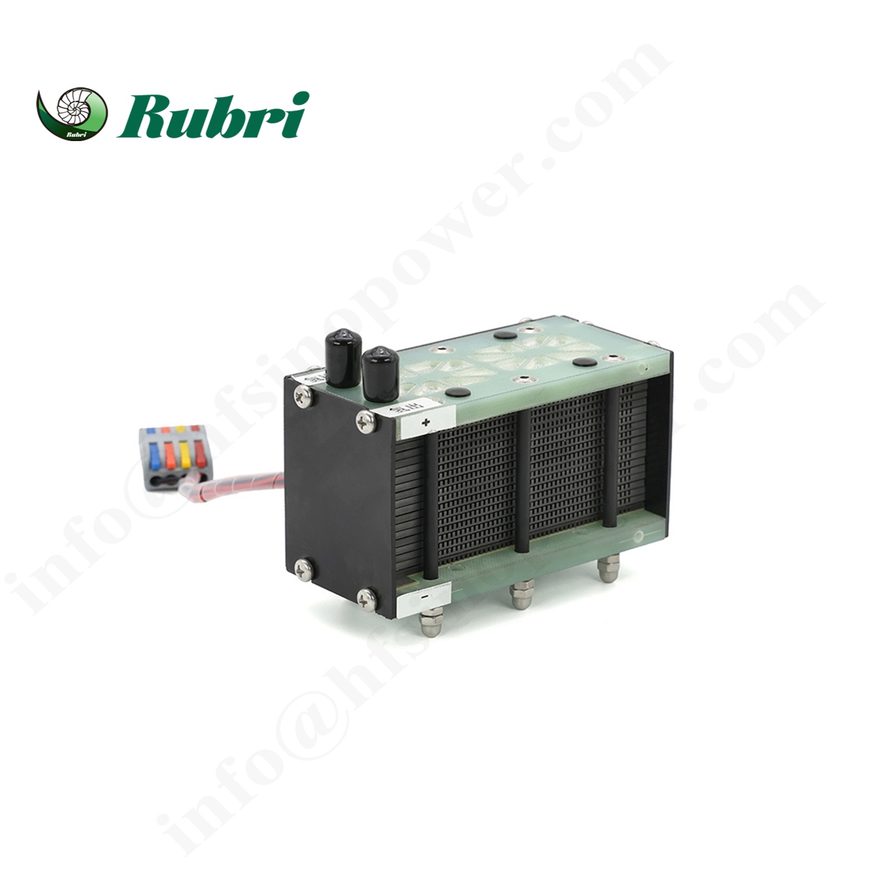 Stivă de pile de combustie cu hidrogen răcite cu aer de 300 W